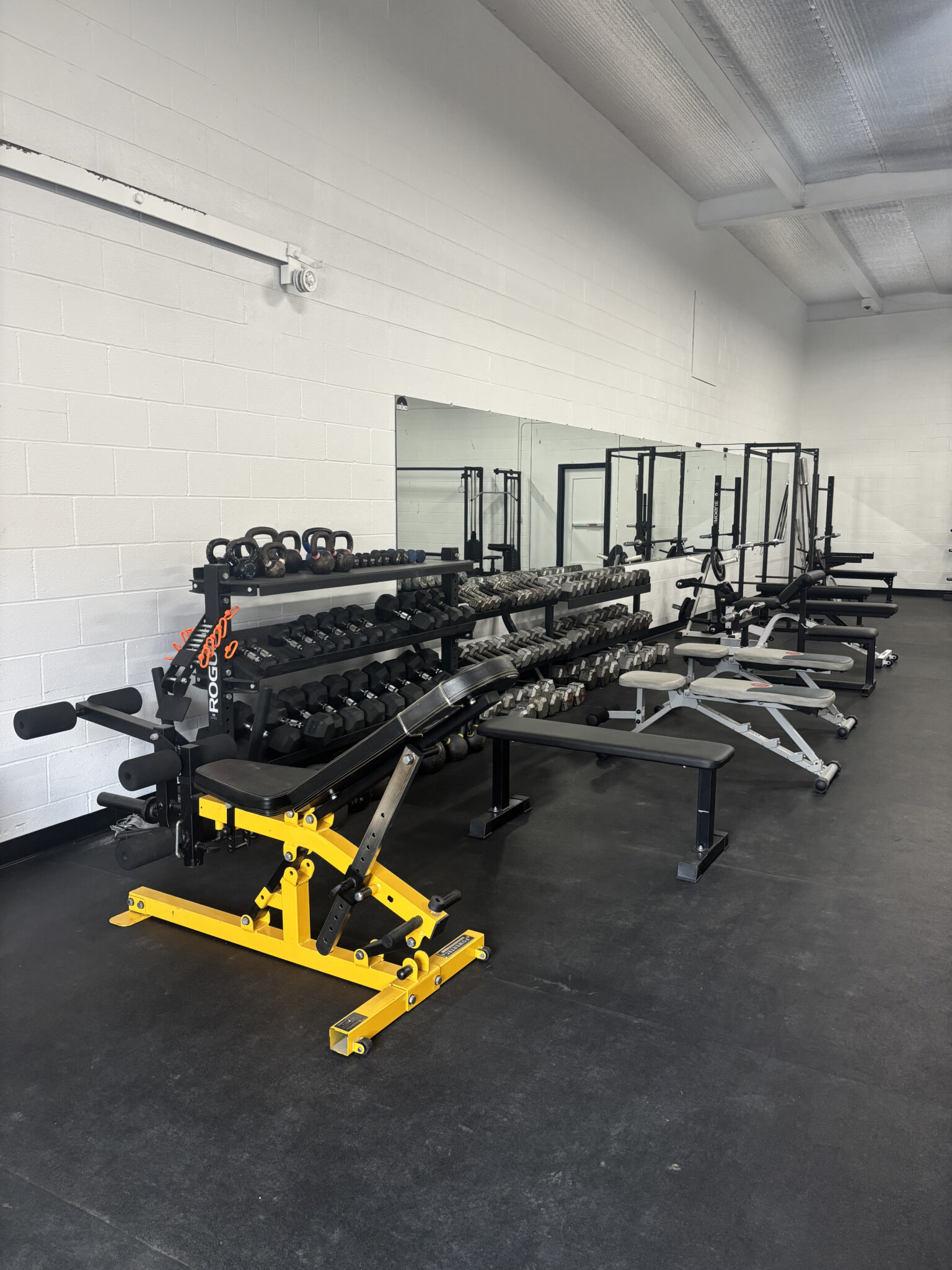 Inside Meade's Gym training floor